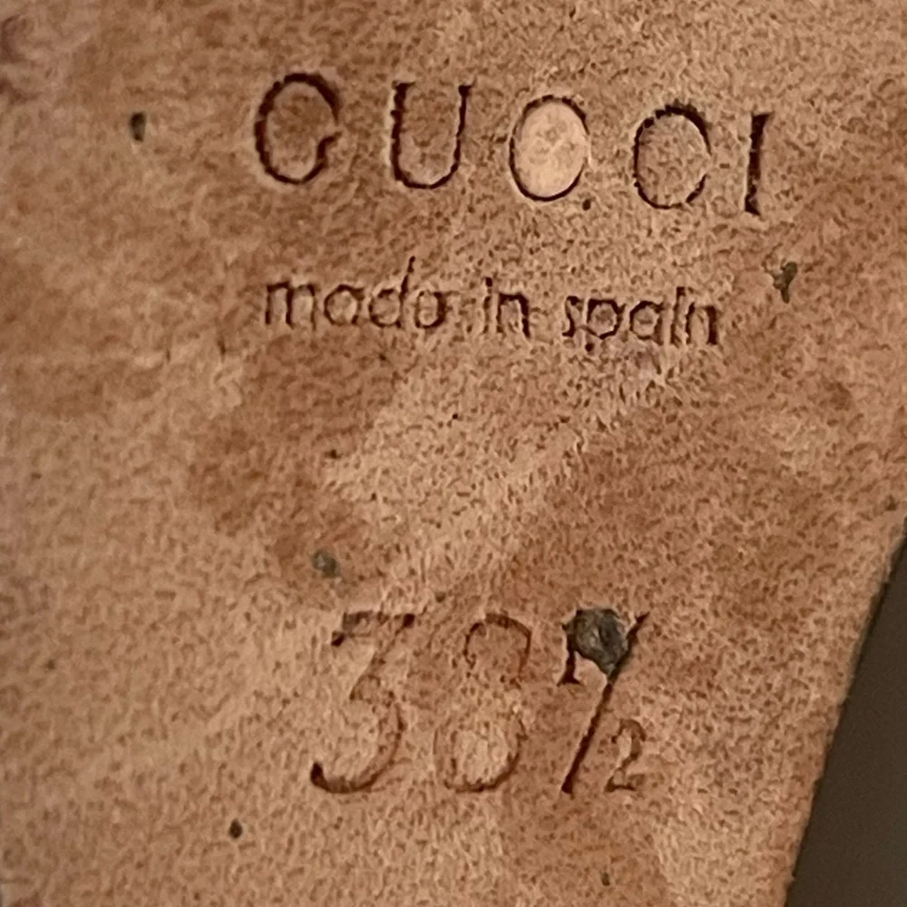 AUTHENTIC GUCCI WEDGE SANDALS